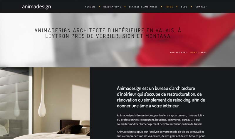 animadesign architecte d'intérieur à Verbier et Montana